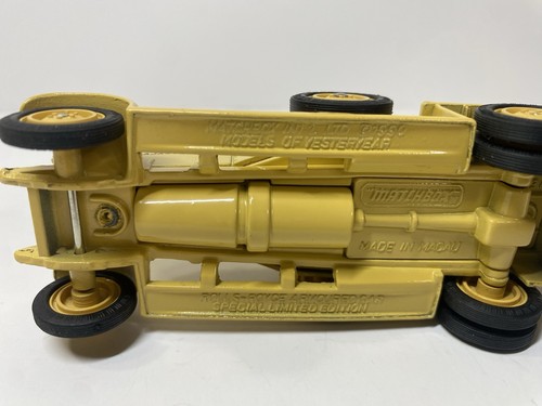 Matchbox Models of Yesteryear Moy Ys-38 1920 Rolls Royce Armoured Car - Picture 21 of 24