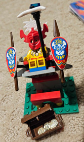 Lego 6236 Pirates Islanders King Kahuka 100% Complete with Manual, King Figure
