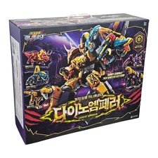 Miniforce Dinoid Warrior DINO EMPEROR Transforming Robot Toy Sword Shield 2025