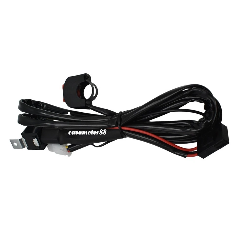 Farol LED com máscara + interruptor para Honda CR125 CR250 CRF110 CRF250R CRF450R - Imagem 3 de 4