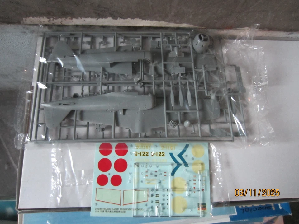 1/48 Hasegawa Mitsubishi A6M3 Zero Fighter Type 32 - Immagine 2 di 2