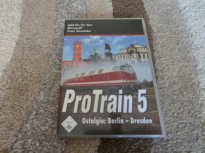 Pro Train 5, Ostalgie: Berlin-Dresden,  Add-On, Microsoft Train Simulator