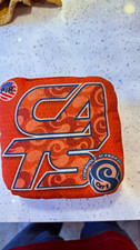 Cornhole Scenario Cat 3 Full Size Cornhole Bags Set of 4 Orange/Blue/White