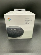 Google Home Mini Smart Assistant - Charcoal (GA00216-US)