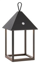 Outdoor Light Black Hoot LED Table IP44 Matt Portable Rechargeable Dimmable