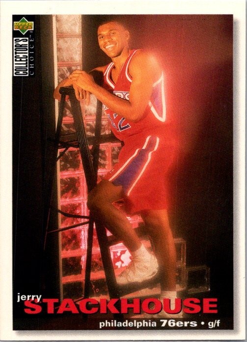 1995-96 Collector's Choice #220 Jerry Stackhouse
