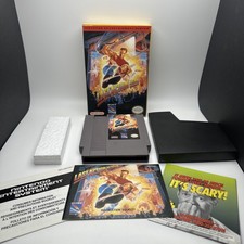 Last Action Hero NES Nintendo Entertainment System w/ manual CLEAN BOX - CIB