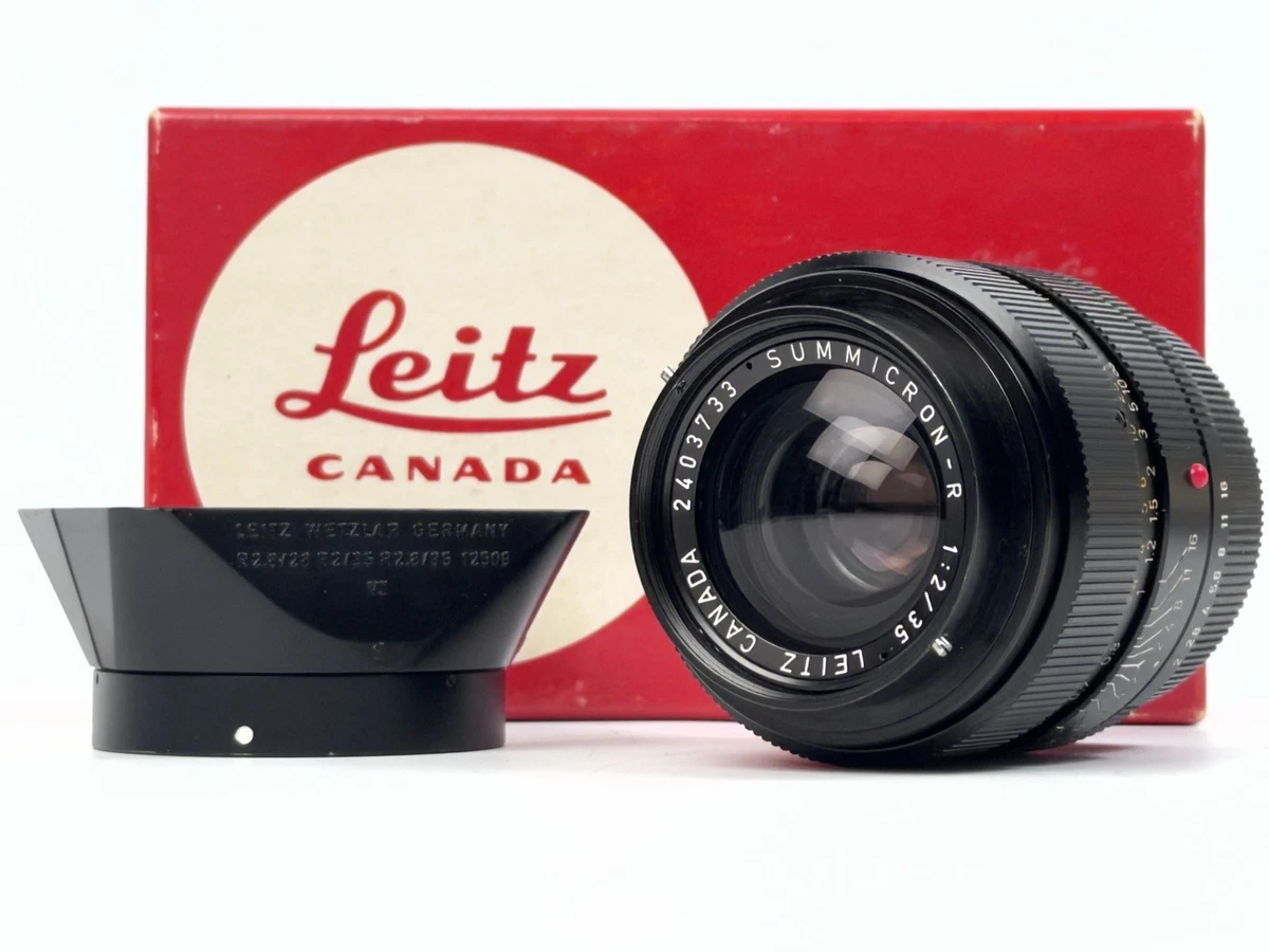 Leica SUMMICRON-R 35mm Focal f/2 Camera Lenses for sale - eBay