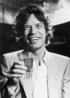 Mick Jagger circa 1985 Historic Old Photo