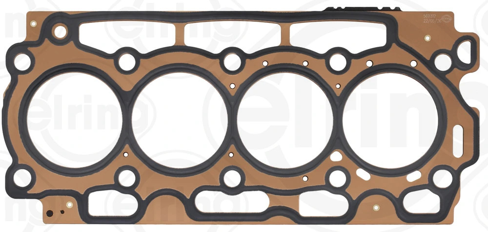 Joint de culasse Elring 569.812 d'étanchéité pour moteur essence et diesel