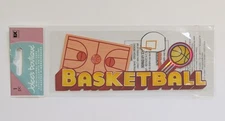 Jolee's Basketball Scrapbooking Title Sticker