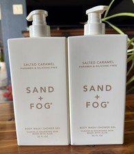 Sand Fog Salted Caramel Body Wash/ Shower Gel 32oz X 2