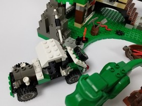 LEGO Adventurers 5987 Dino Research Compound Complete Dino Island Trex Dinosaur