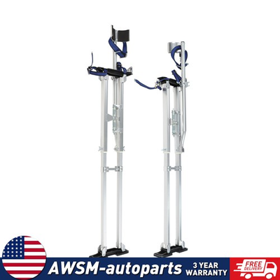 #ad #ad Adjustable 48quot; 64quot; Drywall Stilts Painters Walking Taping Finishing Tool New $135.72