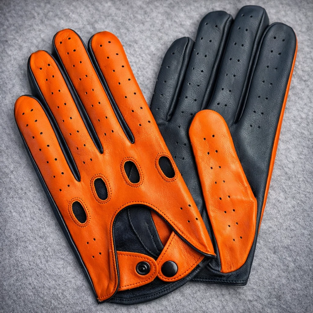 Men's driving gloves. Handmade. Genuine italien leather
Opens in a new window or tab