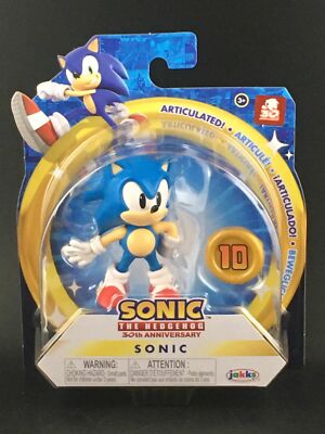 Sonic the Hedgehog Deluxe Series - Sonic with Power Ring 2.5