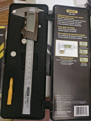 Caliper Brand New Sealed In Package. Opened Box In Case Is My Own Personal Tool.
