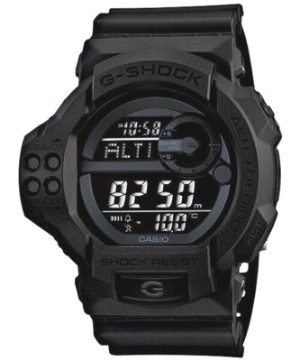 Casio G-Shock GDF100BB black resin watch band bezel & decorative