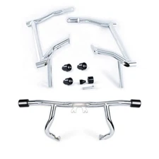 Saddlebag Guard Rails Bag Guards Front Highway Engine Guard For Harley Touring