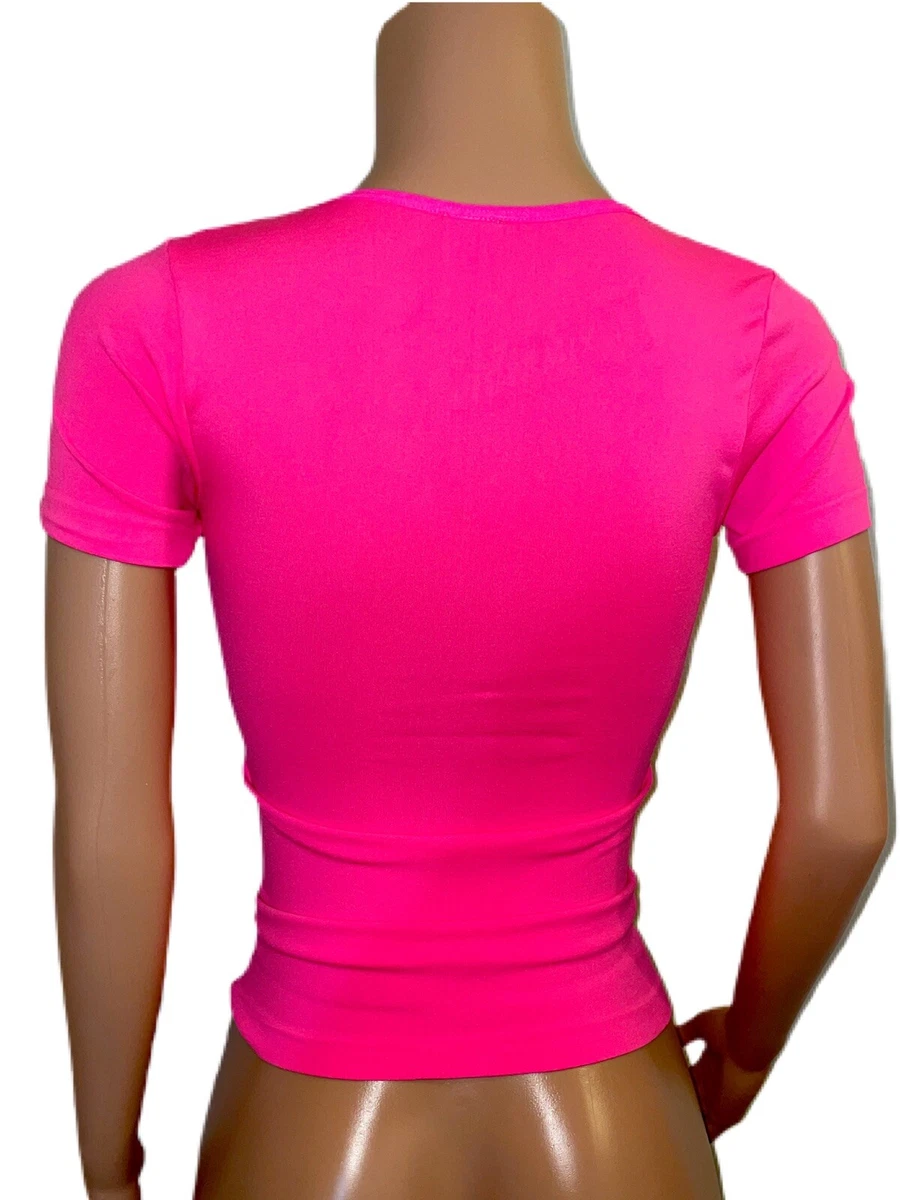 hot pink t shirt women's