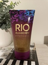 Bath  Body Works Rio Rubbery Glowing Body Scrub NEW, RARE 8 Oz