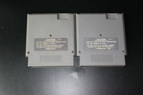 Bases Loaded 1 and Bases Loaded 2 NES Nintendo Lot Authentic Original