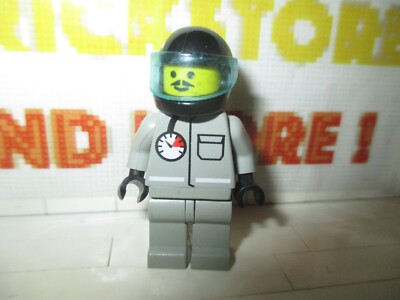 Lego - Minifiguren - Feuer - Luftmessgerät Tasche schwarz Helm 6554 firec013