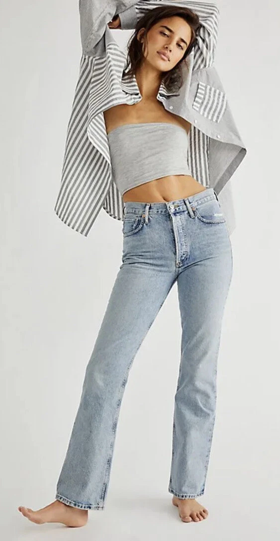 Free People Citizens of Humanity Libby Relaxed Bootcut Jeans Size 32 NWT $228