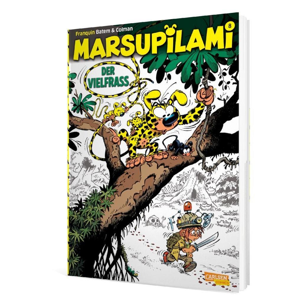 Thumbnail - Marsupilami 8: Der Vielfraß | Stéphan Colman, André Franquin | 2017 |