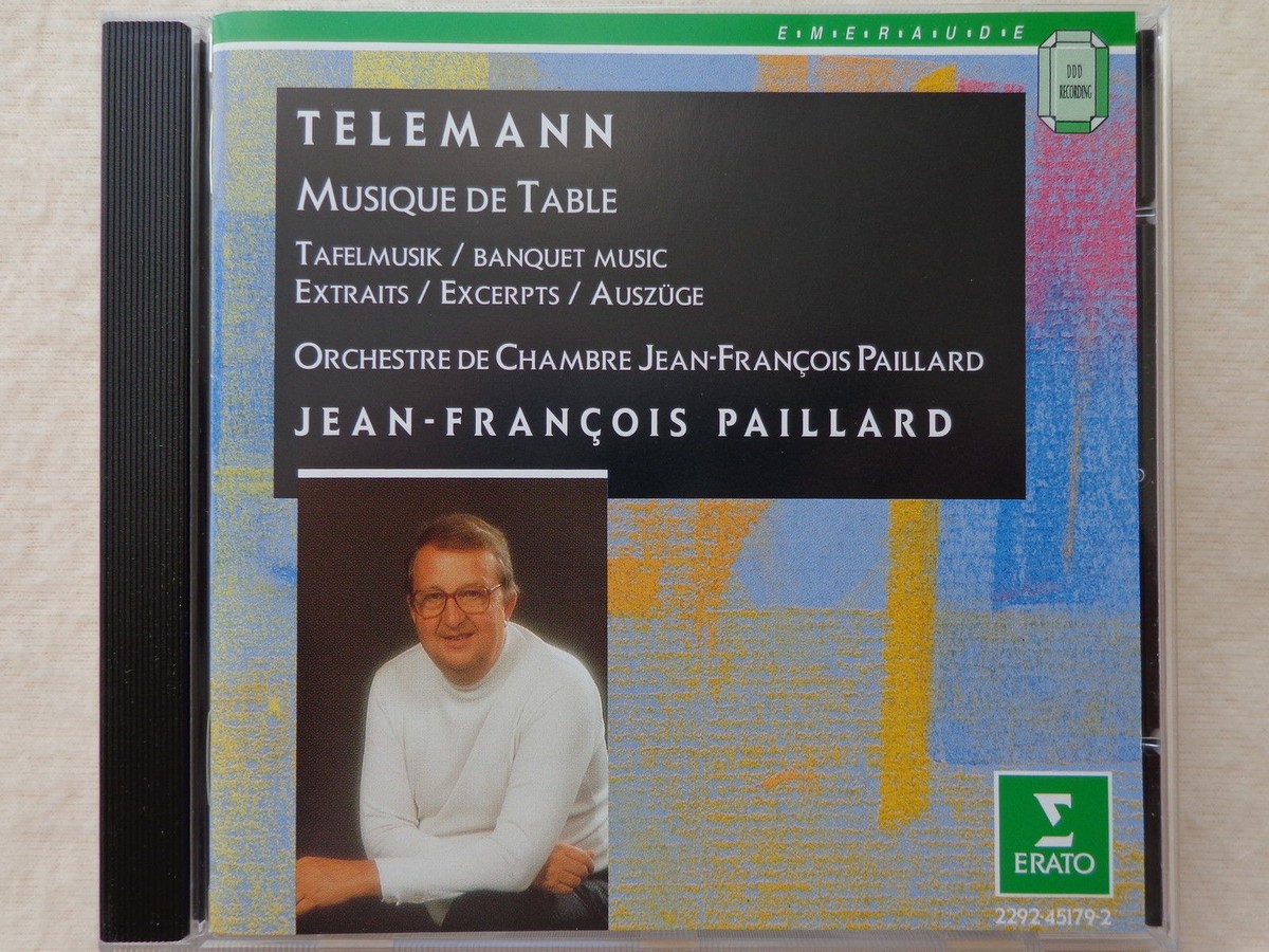 Telemann Musique De Table Orchestre De Chambre Jean-Francois