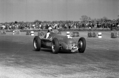Reg Parnell, Alfa Romeo 158 1950 Motor Racing Old Photo 3