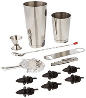 Estilo 13 Piece Stainless Steel Professional Bar Tool Set Estilo 13 Piece Stainless Steel Professional Bar Tool Set