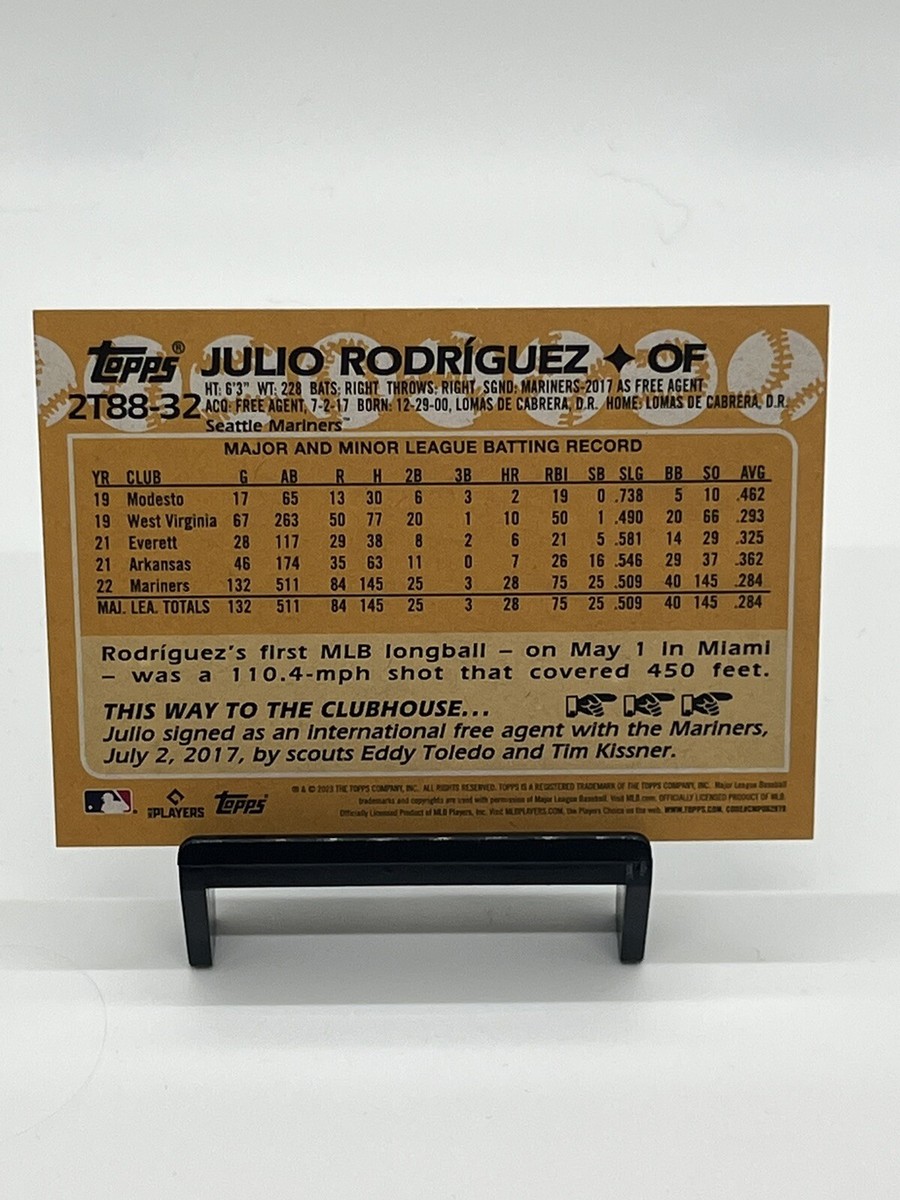 topps2023 フリオ・ロドリゲス　5シリ　ジャパンエディション 2023 Topps Japan Edition - Julio Rodriguez #108 for sale | eBay