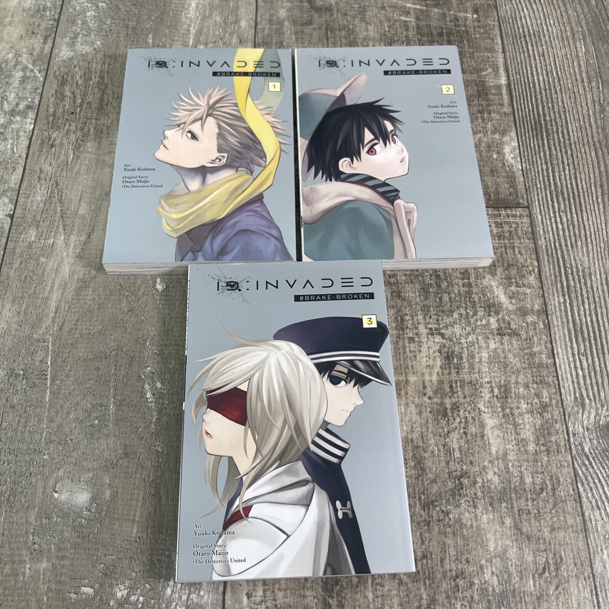 ID: Invaded #Brake-Broken 1-3 English Manga