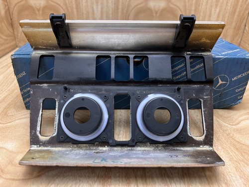 NOS A1246804339 W124 CLIMATE CONTROL PANEL WOOD TRIM ZERBANO 6 SWITCH OEM NEW - Picture 4 of 8
