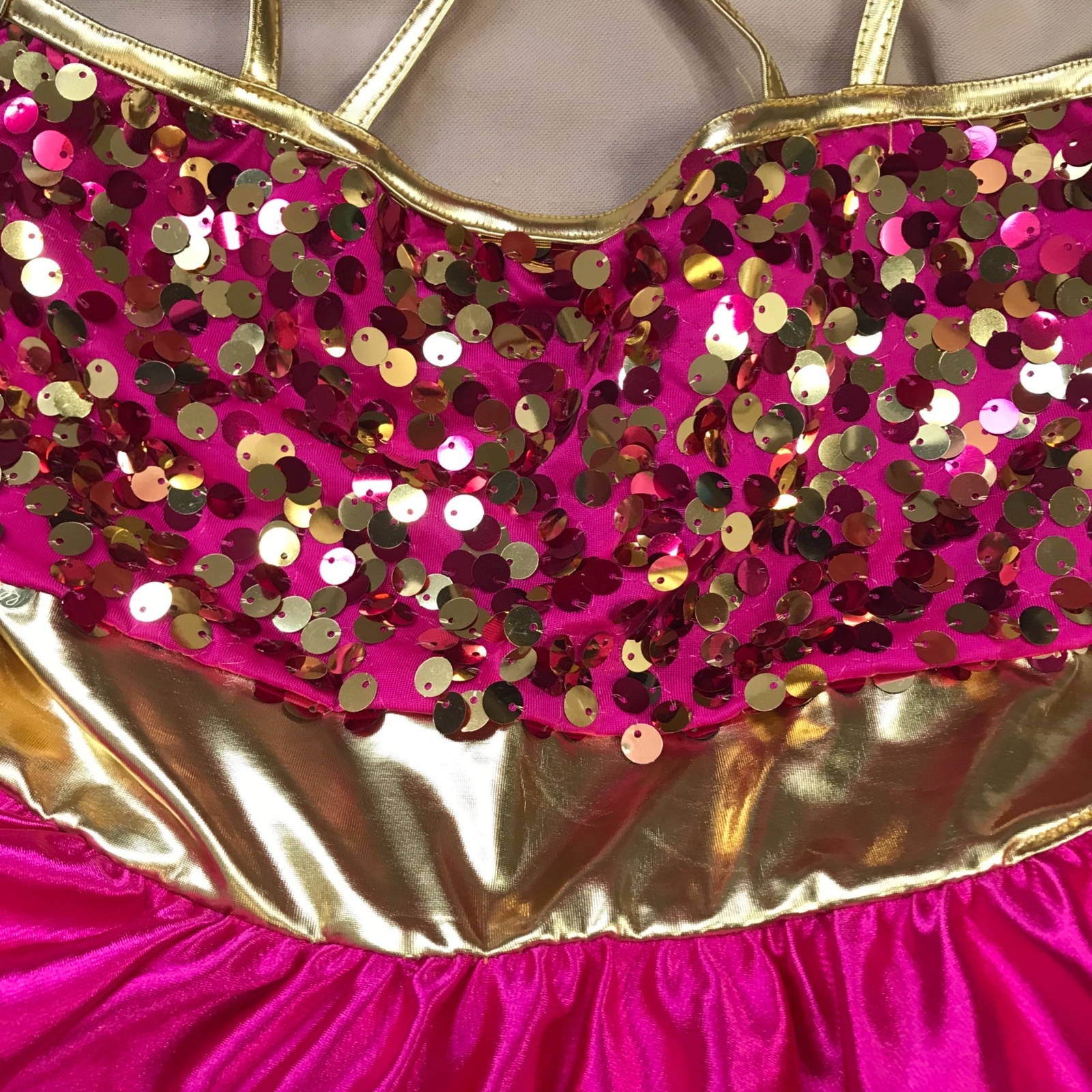 Weissman Sequined Tulle Dance Costume Girls Size … - image 6