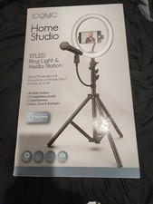 Iconic Home Studio tripod, phone mount & microphone w/ flexible stand  