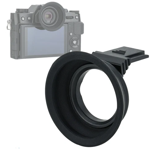 JJC Hot Shoe Silicone Eyecup Eye Piece Viewfider Fuji X-T30  XT30 X-T20 X-T10 