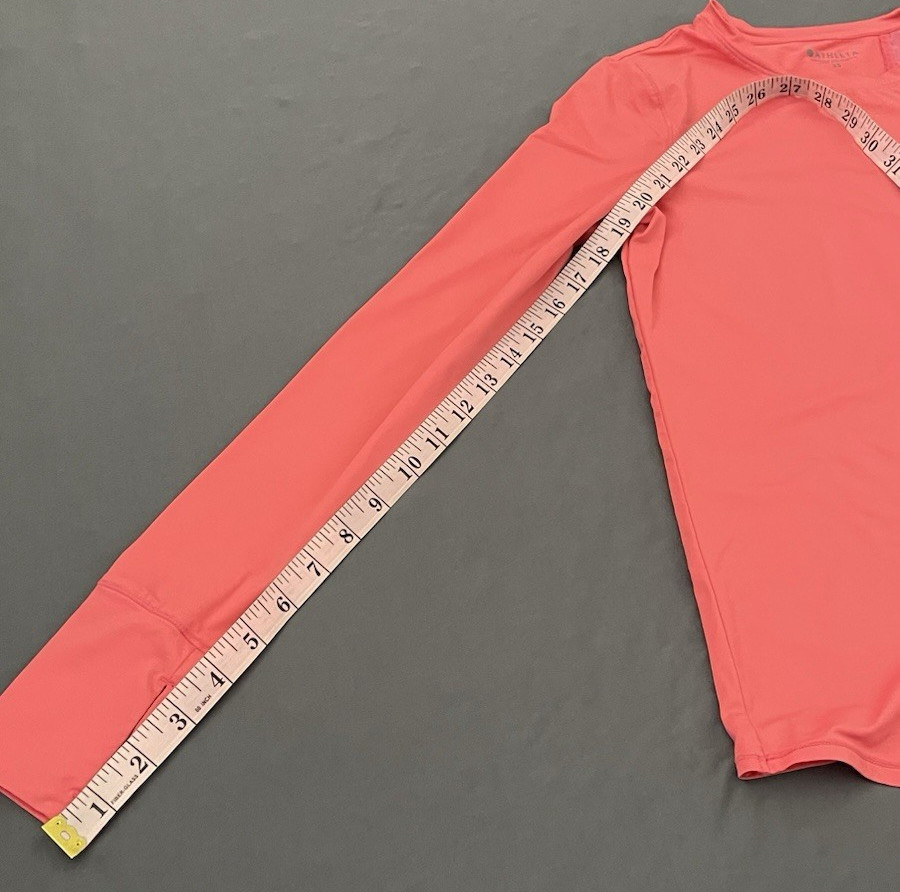 Athleta Athletic Split Back Long Sleeve Pink Wome… - image 13