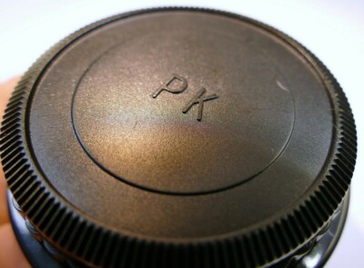 LingoFoto Rear Lens Cap for Pentax K Mount, Black Plastic Lens Filter Front Cap