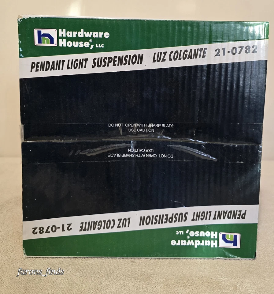 21-0782 Lámpara Colgante Herrajes Casa Baño Dormitorio Comedor  Foto 4 de 4