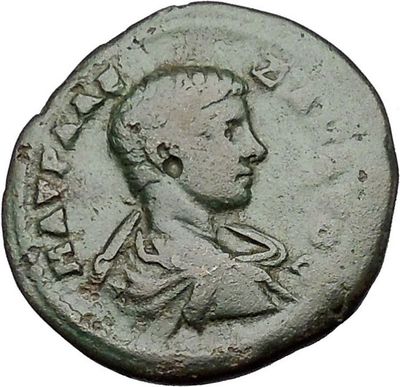 SEVERUS ALEXANDER as CAESAR Rare 222AD Odessos Thrace Ancient Roman Coin i50886 