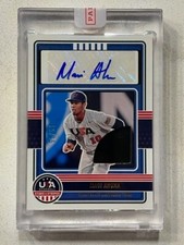 MAUI AHUNA Giants 2023 USA Baseball Stars & Stripes Encased Patch AUTO # 15/25
