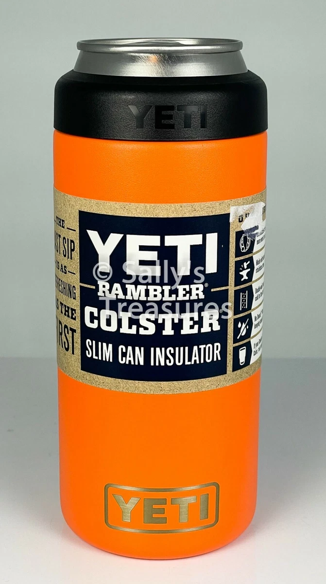 YETI - Rambler - Colster Can Insulator - King Crab Orange