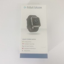 FITBIT BLAZE Empty Box ONLY Stainless Steel Frame /Black Band