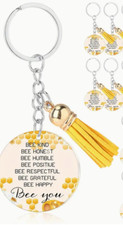 Bee You Keychain Back to School Gift for Students, Teachers, or Classrooms