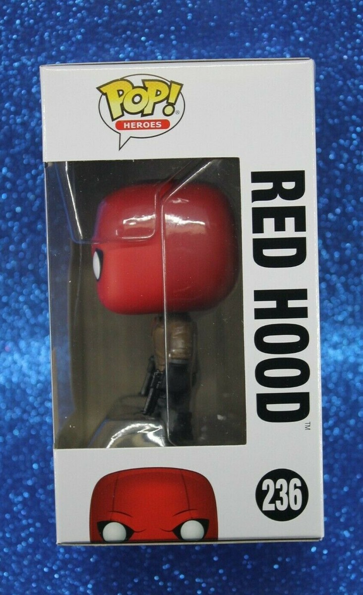 FUNKO POP HEROES DC SUPER HEROES #236 RED HOOD (2018 SDCC/SCE