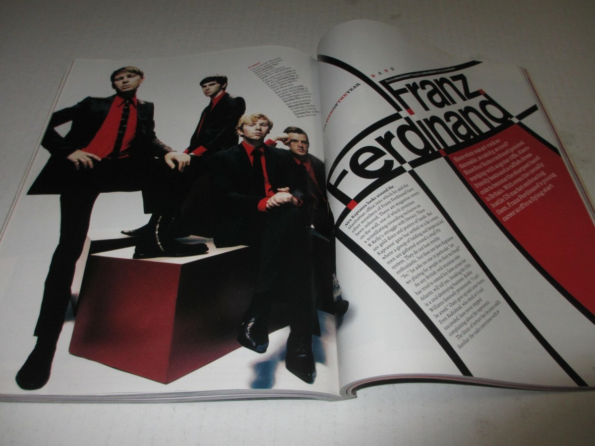 HEIDI KLUM British GQ magazine 2004 Outkast FRANZ George Michael