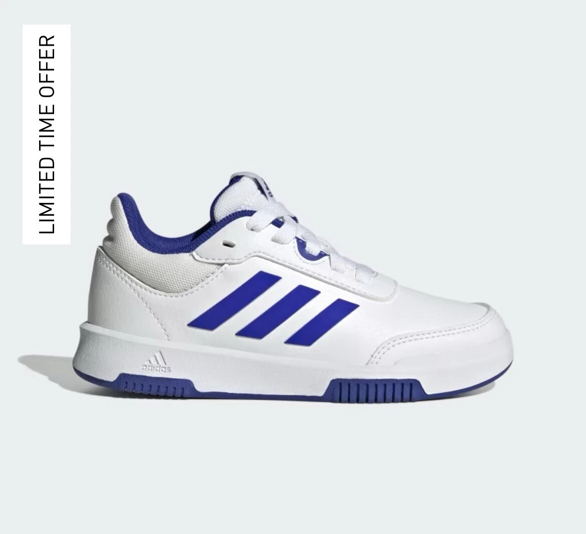 Adidas Ragazzo Tensaur 3 Junior Scarpe da Ginnastica Sneakers Scarpe Sportive Collo Basso UK5 EU38