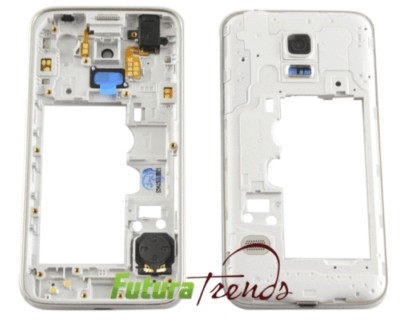 Samsung Galaxy S5 Mini G800F Rahmen Mittelrahmen Rückwand Frame hinten Gehäuse
